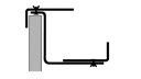 Blumenkasten-Halter anthrazit 2-fach verstellbar