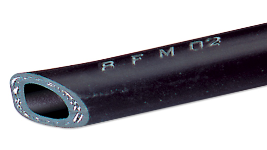 Gummischlauch PRESS schwarz 16 x 4.5 mm, Rolle à 40 m