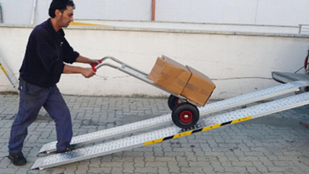Verladeschiene für Kleingeräte aus Aluminium 2.00 m lang