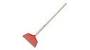 Laubbesen aus Kunststoff rot, 36 cm breit