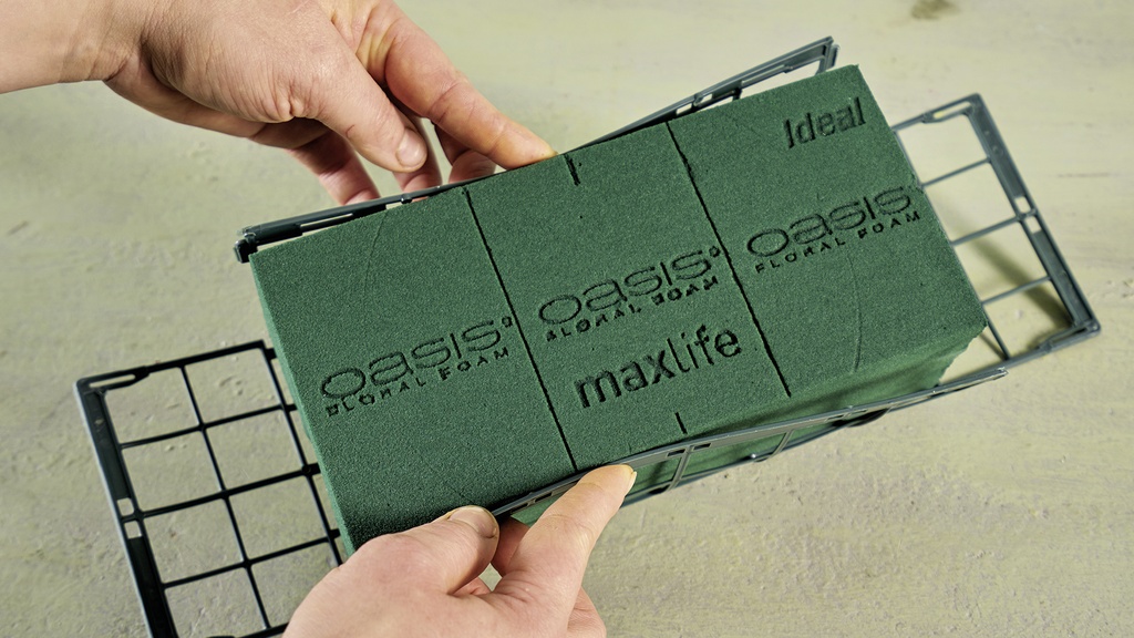 231.426_OASIS® Ziegel-Gitter für Steckschaum 23 x 11 x 8 cm
