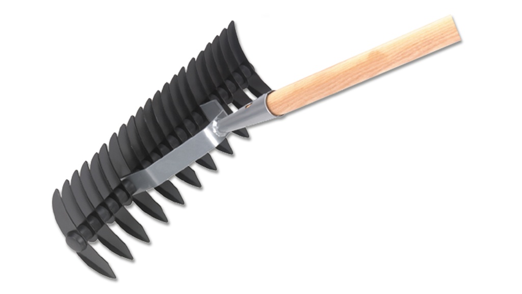 Aérateur à gazon avec manche, largeur 38 cm