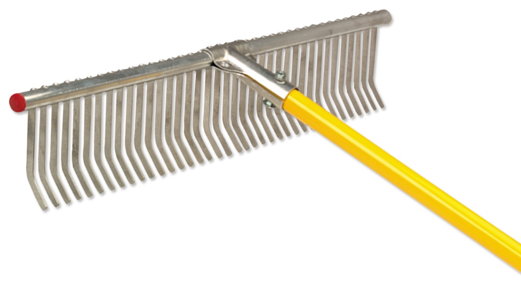 Râteaux à gazon ALU-STAR avec manche, largeur 58 cm