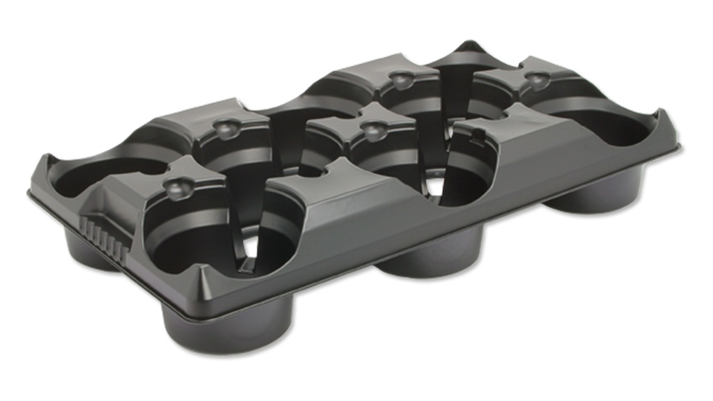 Starlet-Tray 8 alvéoles, mesure de pot 13 cm