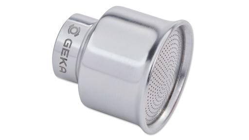 Giesskopf aus Leichtmetall ø 50 mm, 0.7 mm Löcher, Bajonett-Verschluss