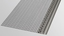 Randabschlussprofil steinfix® netz grau, Länge 200 cm, Steghöhe 22 mm