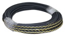 Gummischlauch GOLDSCHLANGE 19 x 4.25 mm, Rolle à 40 m