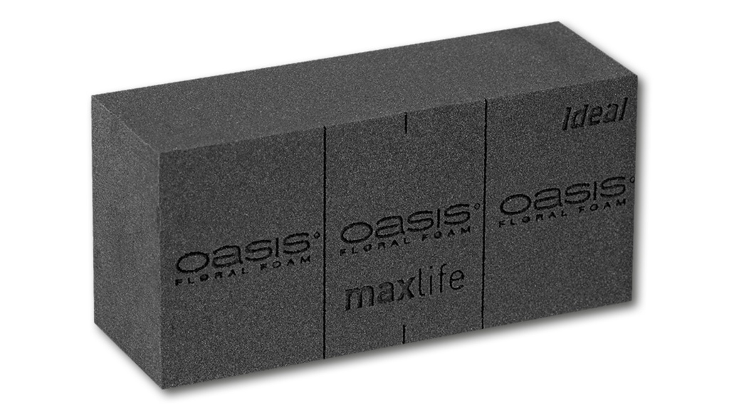 OASIS® BLACK IDEAL brique de mousse, 35 briques