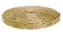 Baumbinder (Kettenbinder) No. 5, beige, 25.4x3.8 mm, Rolle à 25 m