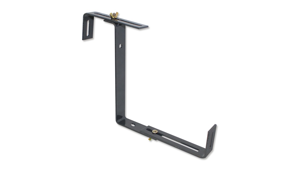 Blumenkasten-Halter anthrazit 2-fach verstellbar