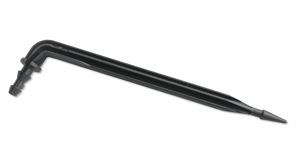 Wasserpositionierer gebogen, 10 cm, 25 Stück
