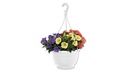 Blumenampel KOMET weiss, 20 cm ø