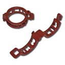 Clip de fixation pour des plantes 15 mm terracotta, 500 pièces