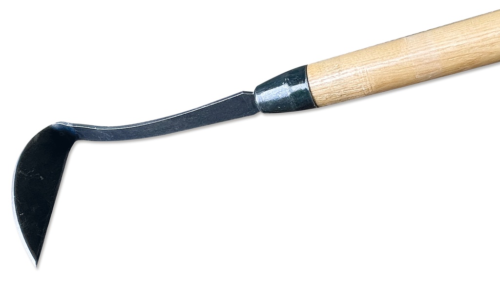 Japanische Sichelhacke, Rechtshänder, mit Stiel 140 cm