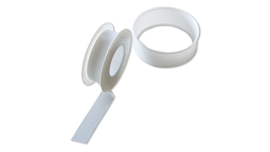 Gewinde-Dichtungsband, Teflon, 12 mm breit, Rolle à 12 m