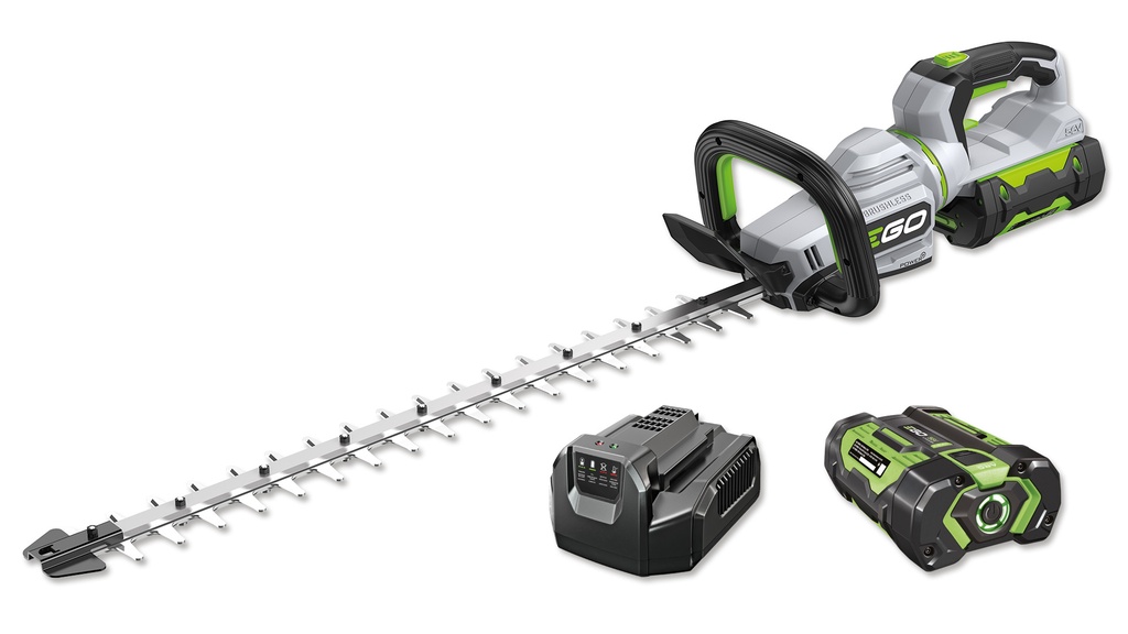 EGO Taille-haie HT2600E avec batterie 2,5 Ah et chargeur standard