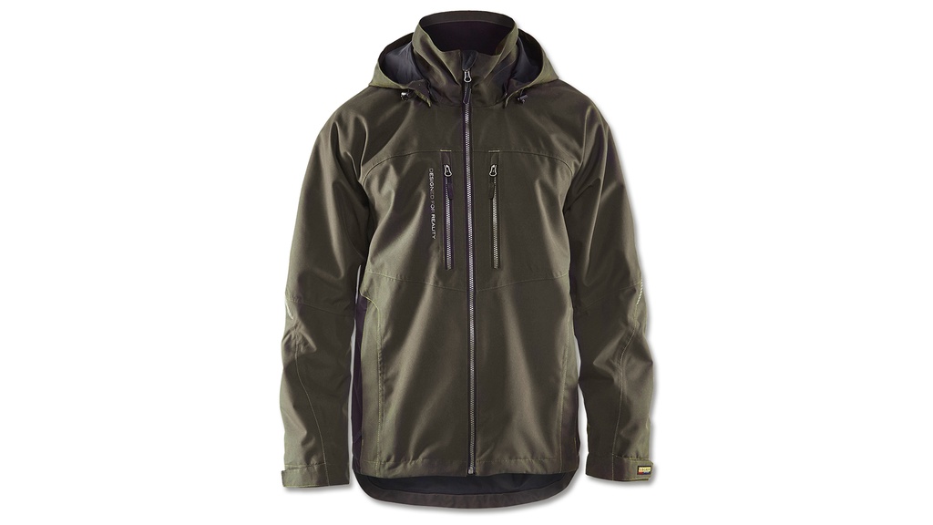 Funktionsjacke BLAKLÄDER dunkel olivgrün, Grösse XS