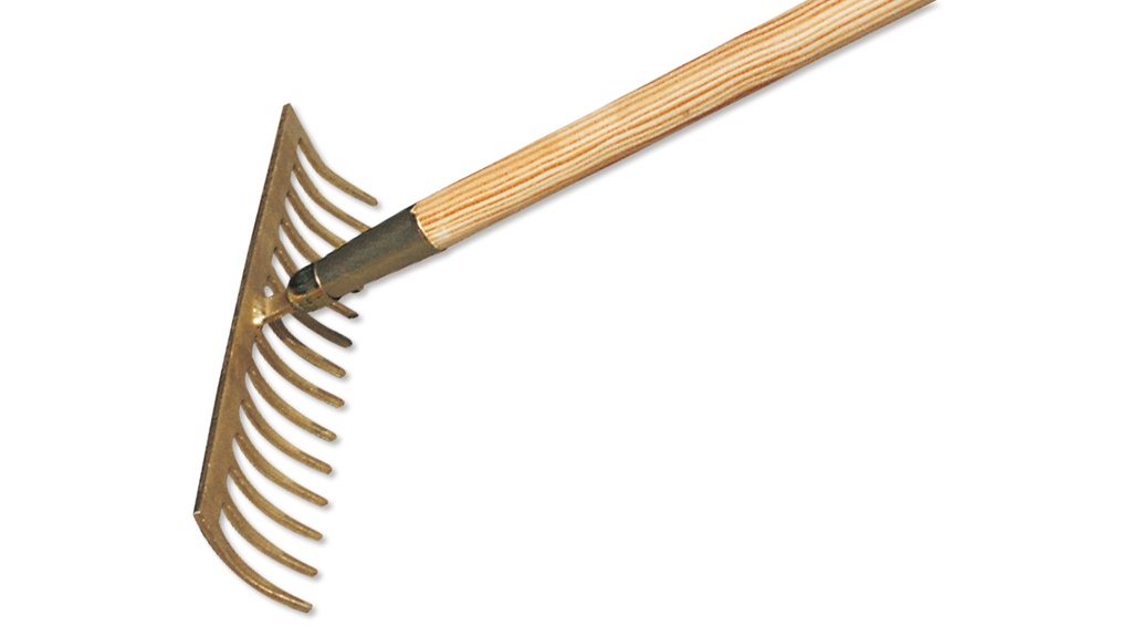 Gartenrechen GLORIA-Spezial 16 Zinken, 41 cm breit