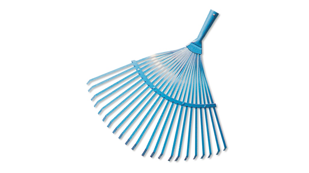 Laubbesen flach ohne Stiel, 43 cm breit