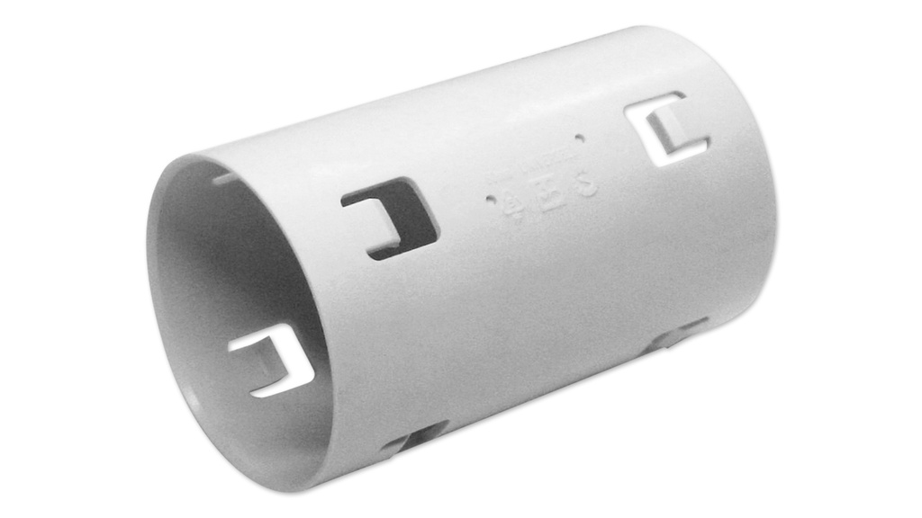 Connecteur blanc, pour tube drain art. 202.750