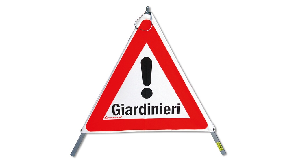 Signal pliable TRIOPAN, signal 1.30 «Giardinieri», qualité normale, grandeur 60 cm