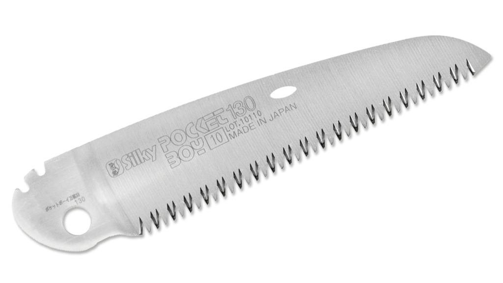 Lame pour scie de jardinier SILKY Pocket-Boy 130-10, longueur 13 cm, pour art. 205.640