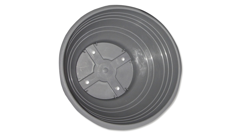 Terrines à fleurs avec trous anthracite ø 20 cm