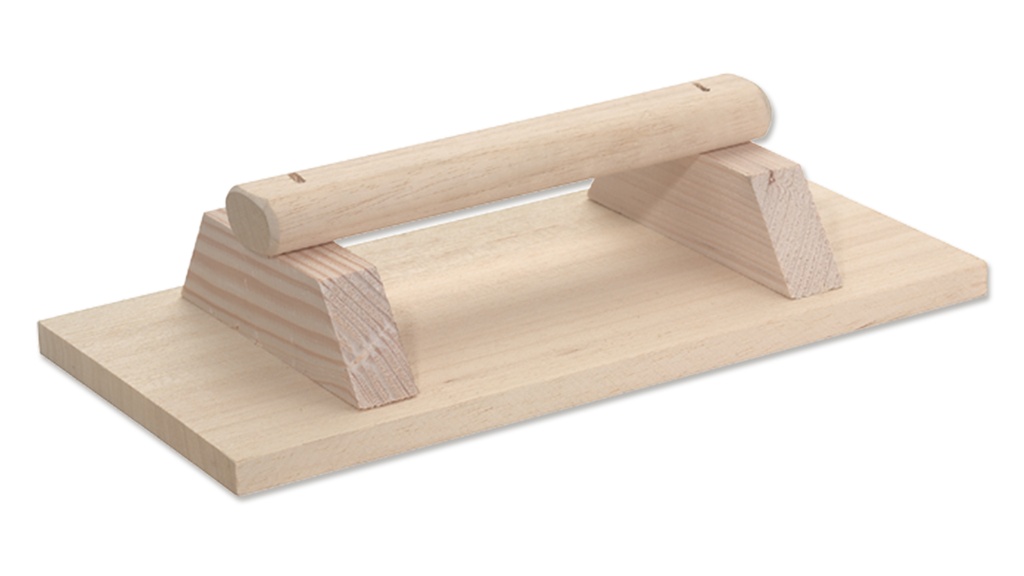 Reibscheibe eckig, 28/15 cm gross