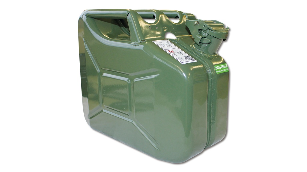 Estagnon à benzine, 10 litres, grandeur 39 x 28 x 13 cm