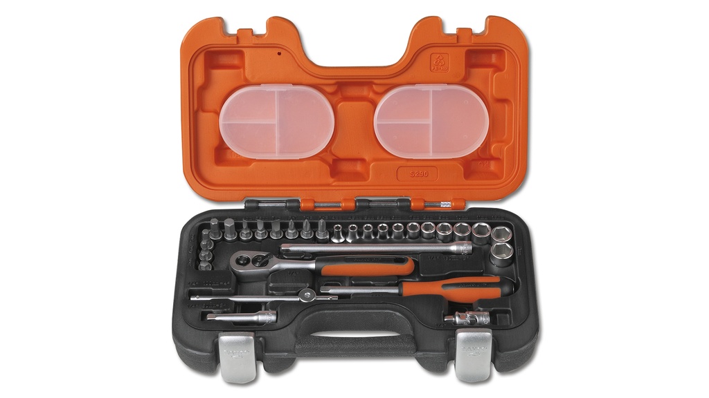 Steckschlüssel-Satz 1/4" BAHCO, 29-teilig
