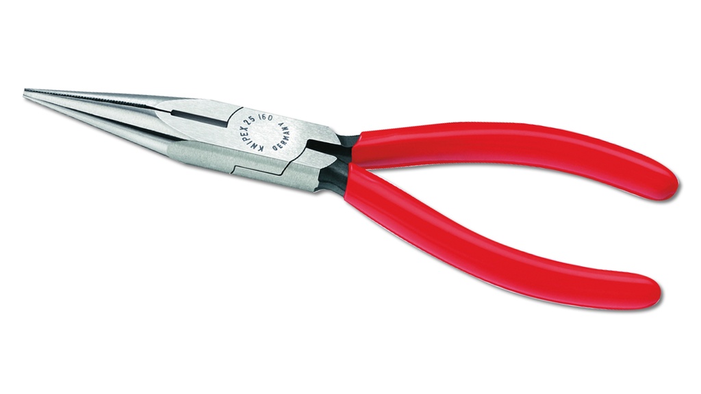 Radiozange (Flachrundzange) KNIPEX gerade Backen, 16 cm lang