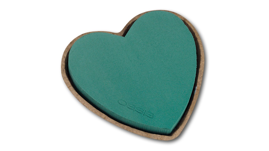 OASIS® BIOLIT® Herz 17 x 17 x 4 cm 4 Stück