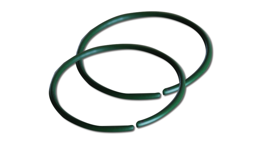 Bagues oeillets vert, ø 20 mm, carton de 500 g