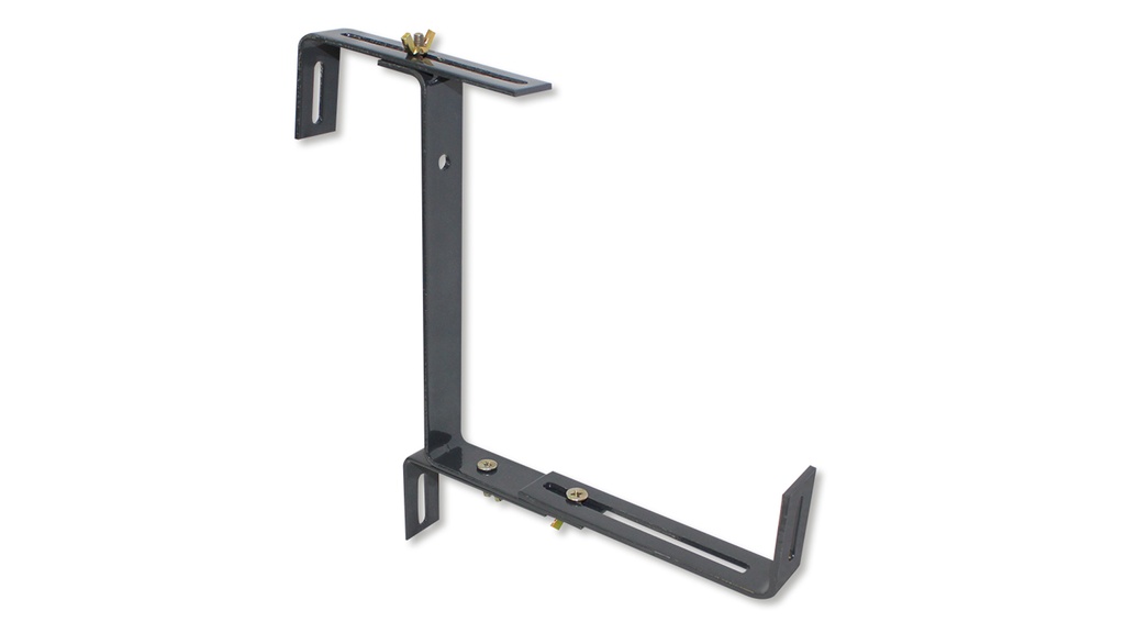 Support pour jardinières avec équerre d’appui anthracite