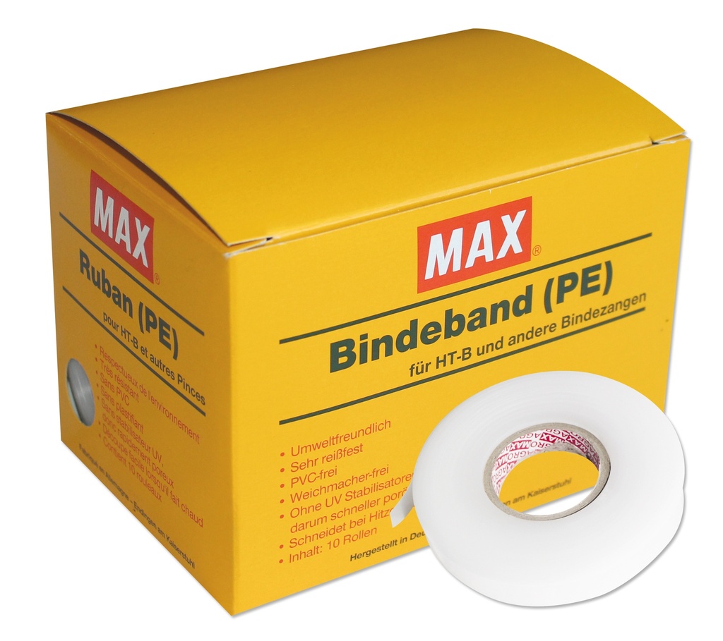 Bindeband MAX PHT, 0.20 mm dick 20 m lang, 10 Rollen