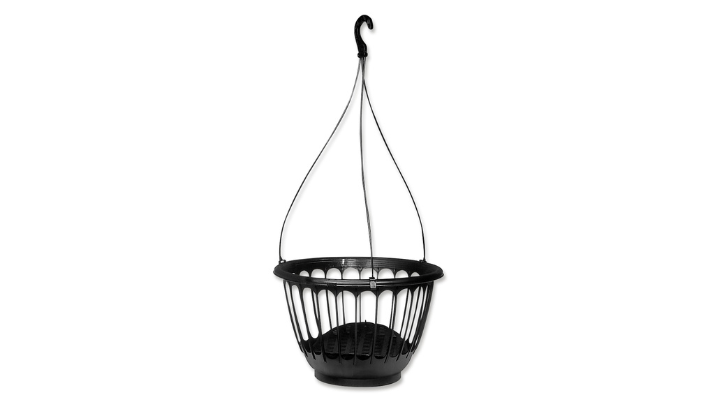 Hängekorb CLASSIC TOP schwarz, 35 cm ø