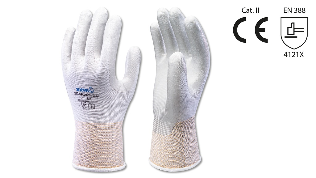 Gants de protection SHOWA blanche, taille 8/L