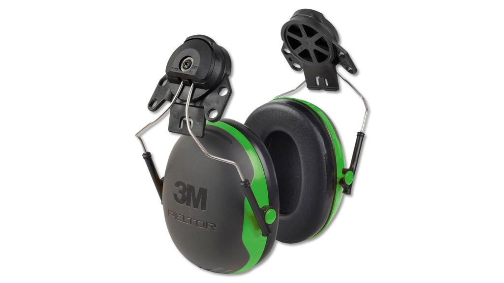 Coquilles anti-bruit de casque 3M PELTOR, gris-vert