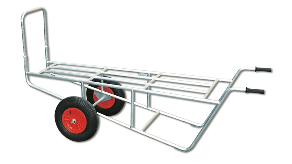 Petit chariot pour jardiniers, avec 2 roues
