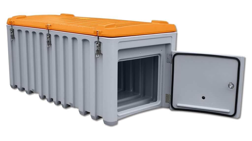 Caisse à outils 750 litres, avec porte latérale 50 x 45 cm