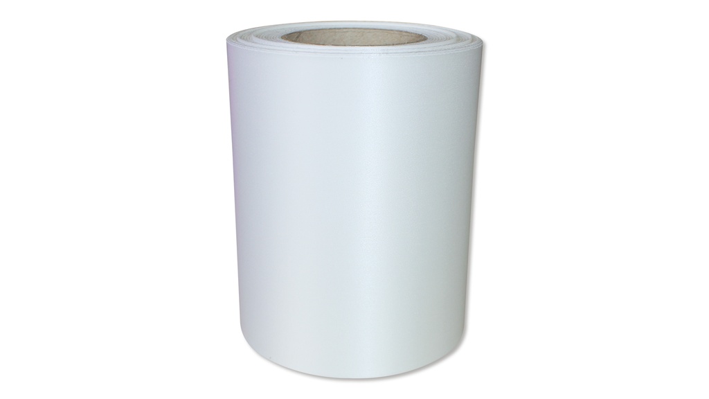 Ruban pour couronnes blanc, largeur 125 mm, 25 m