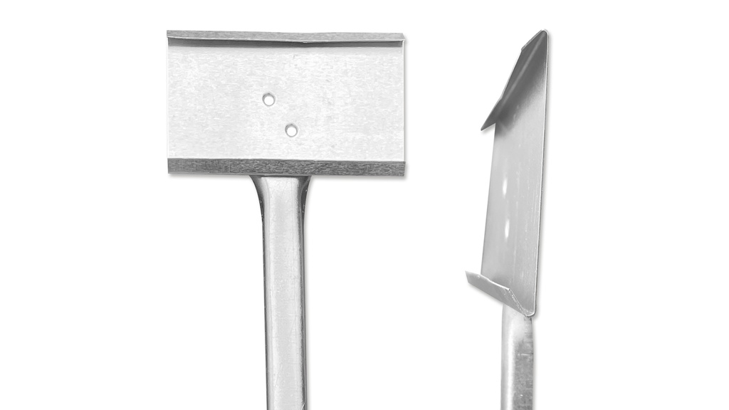 Stand-Etiketten aus Metall 50 cm