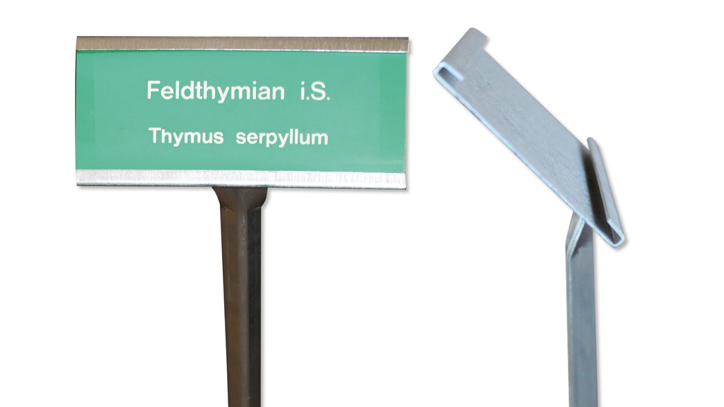 Etikettenstab aus Aluminium 30 cm