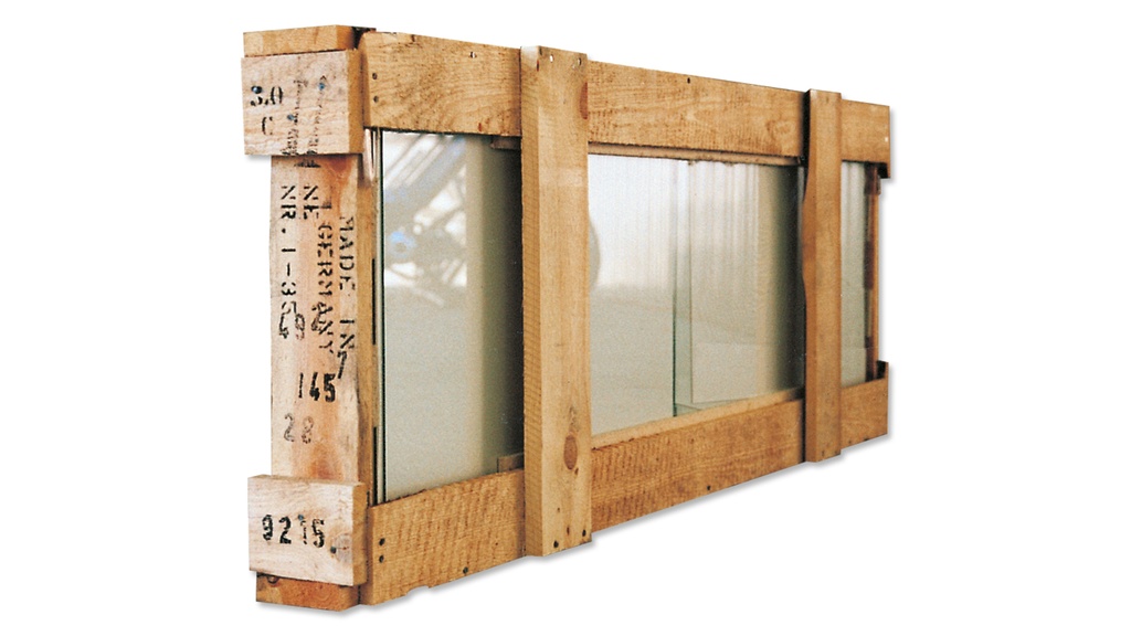 Verre-jardinier 3 mm, 144 x 45 cm, caisse de 31 pièces