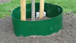 [137.390] Couronne d’arrosage PEHD vert 2 mm, 25 m x 30 cm
