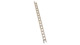 [205.060] Échelle fruitière GUBLER en bois, 27 échelons, 7.35 m