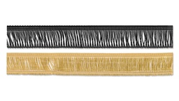 [402.511.31] Fransen selbstklebend 40 mm schwarz