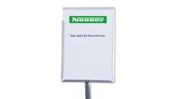 [436.520] Cadre pour plaques A5 plus format portrait, piquet 46 cm