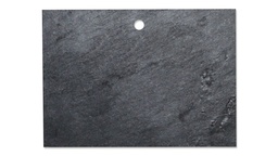 [442.100] Ardoise rectangulaire perforée Ø 7 mm, 70 x 50 mm