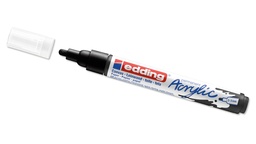 [424.210] Acrylmarker «EDDING 5100», schwarz, Strichstärke 2-3 mm